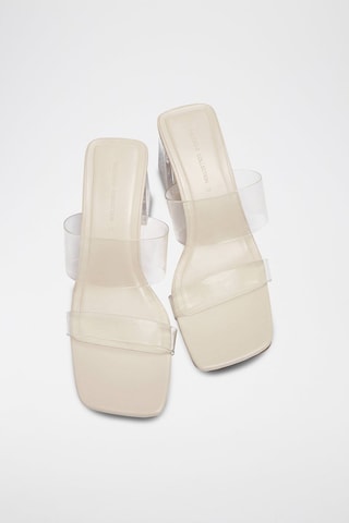 Mules de salto - Branco