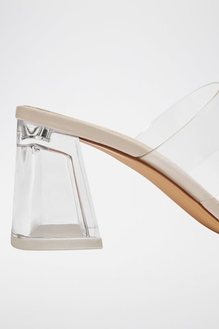 Mules de salto - Branco