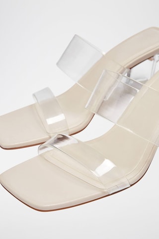 Mules de salto - Branco