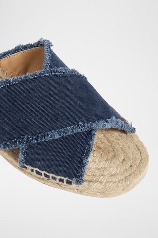 Mules Palmera - Azul-marinho