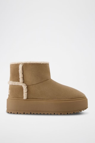 Botins forrados - Camel