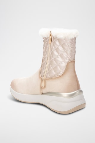 Botines forrados - Beige