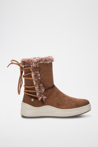 Botines forrados - Camel