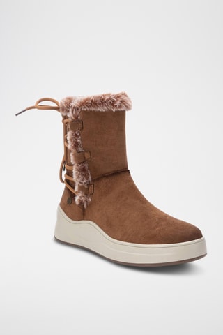 Botines forrados - Camel