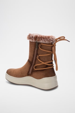 Botines forrados - Camel