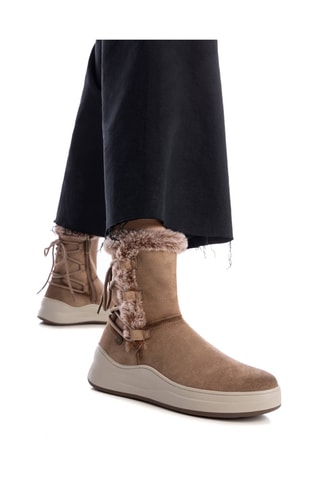 Botines forrados - Topo