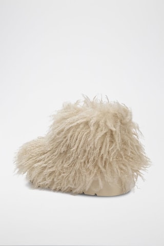 Botins forrados - Bege