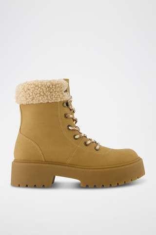 Botines forrados - Topo