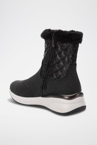 Botins forrados - Preto