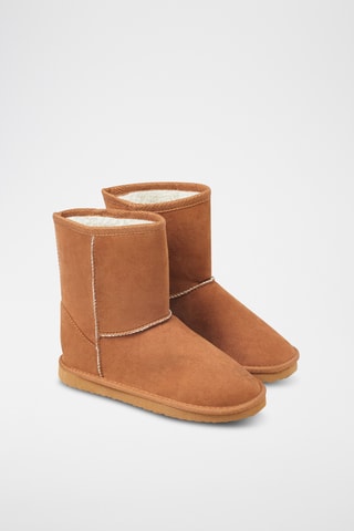 Botines forrados - Camel