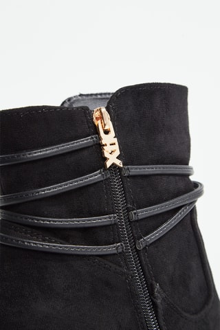 Botines de tacón - Negro