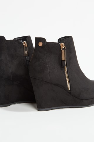 Botines de tacón - Negro