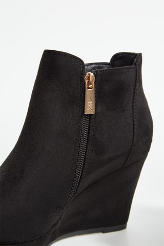 Botines de tacón - Negro