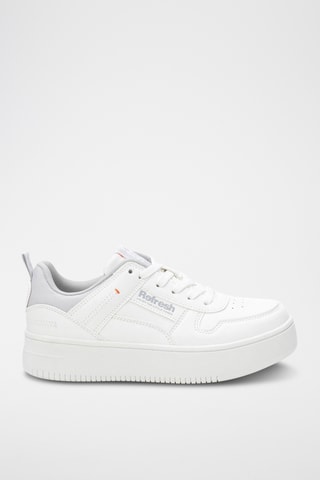 Zapatillas con plataforma - Blanco