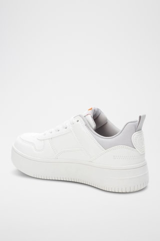 Zapatillas con plataforma - Blanco