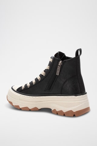 Zapatillas con plataforma - Negro