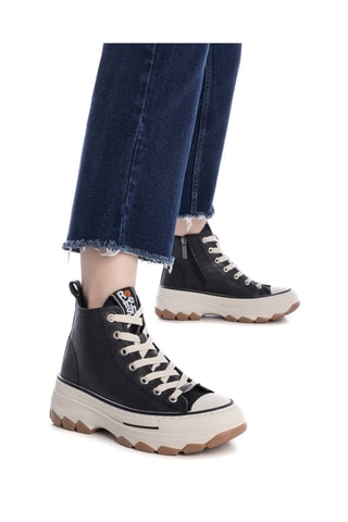 Zapatillas con plataforma - Negro