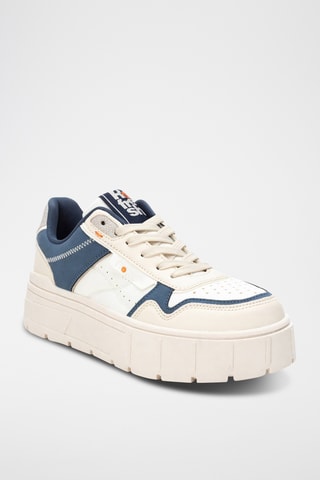 Zapatillas con plataforma - Blanco