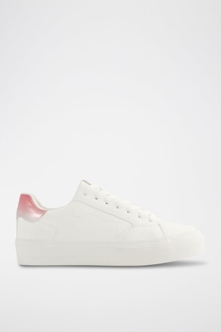 Sapatilhas com plataforma - Branco