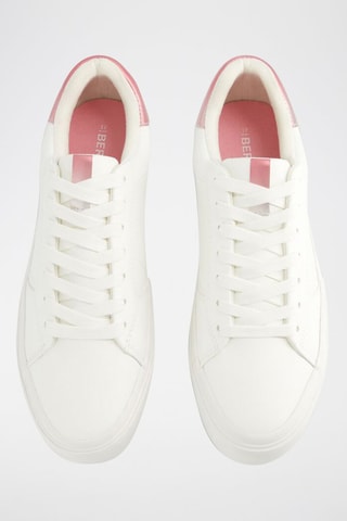 Sapatilhas com plataforma - Branco