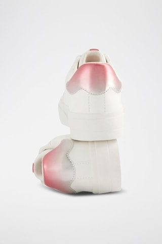 Sapatilhas com plataforma - Branco