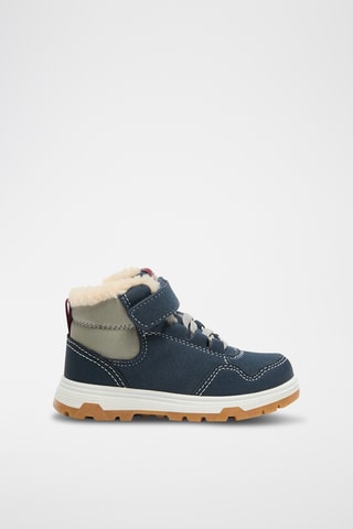 Zapatillas altas forradas - Azul marino