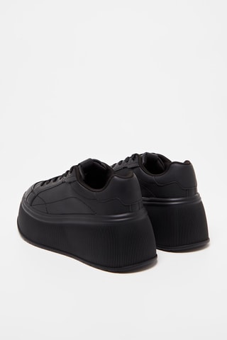 Sapatilhas com plataforma - Preto