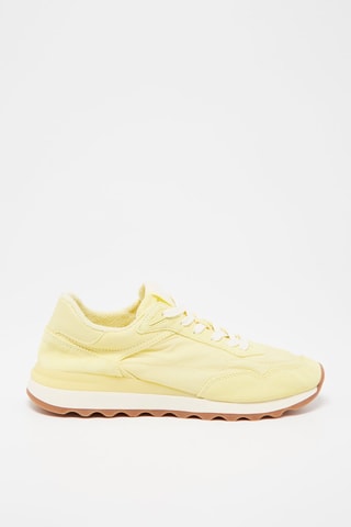 Sapatilhas de couro - Amarelo