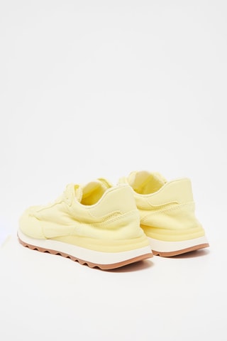 Sapatilhas de couro - Amarelo