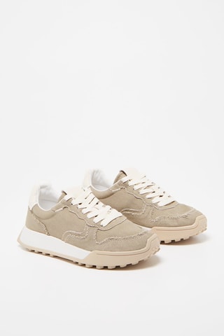 Sapatilhas - Bege e caqui