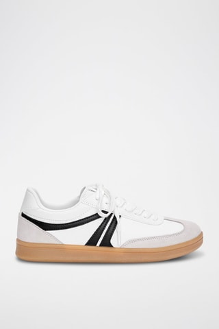 Deportivo de serraje - Blanco