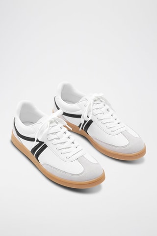 Deportivo de serraje - Blanco