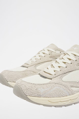 Sapatilhas em couro Bege