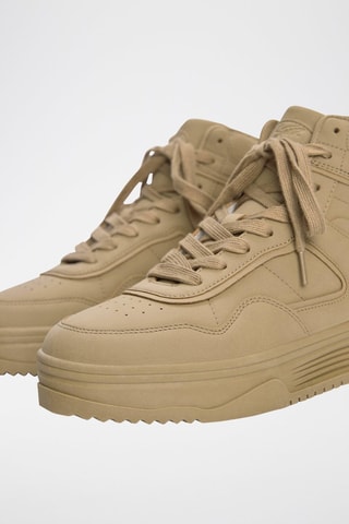 Sapatilhas subidas - Bege