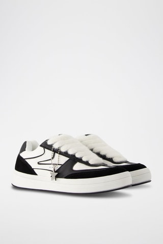 Zapatillas de piel - Blanco