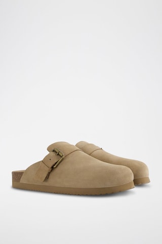 Socas em couro - Bege