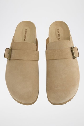 Socas em couro - Bege