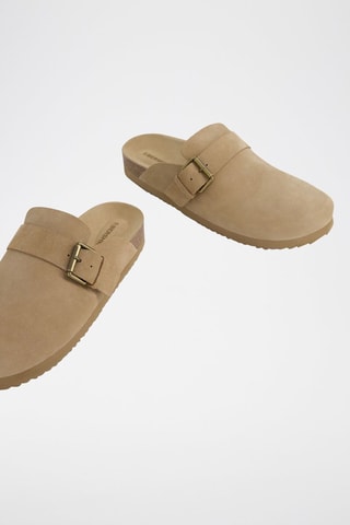 Socas em couro - Bege