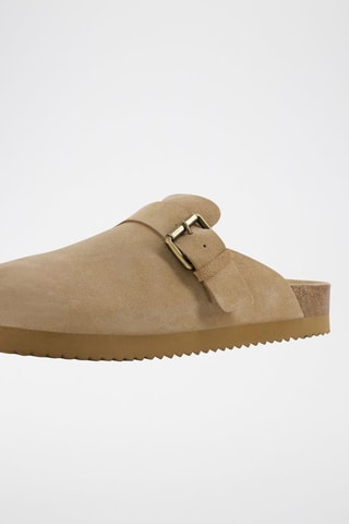 Socas em couro - Bege