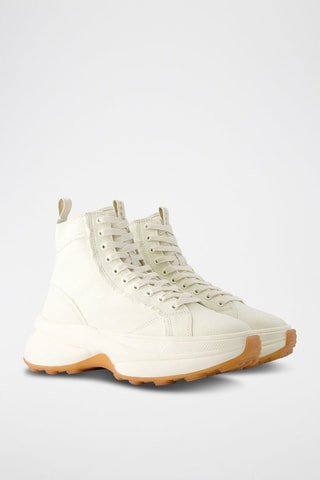 Sapatilhas subidas - Cru