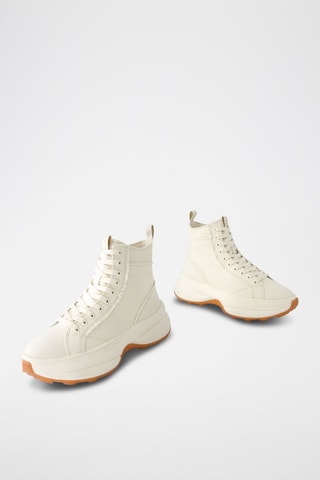 Sapatilhas subidas - Cru