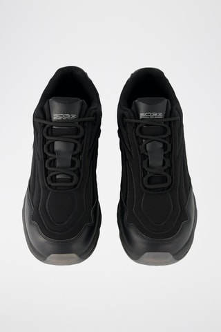 Zapatillas con plataforma - Negro