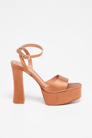 Sandales à talons - Camel