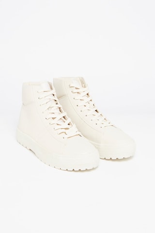 Zapatillas altas - Crudo