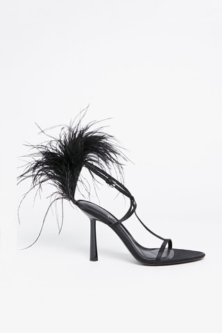 Sandálias de salto Preto