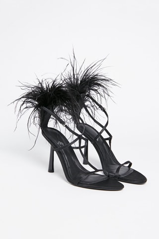 Sandálias de salto Preto