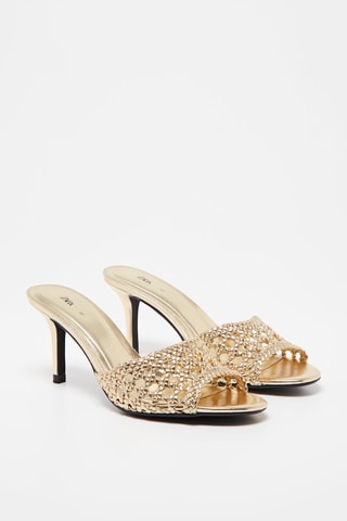 Mules de salto - Dourado