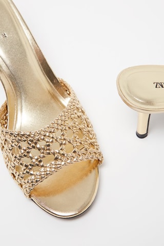 Mules de salto - Dourado