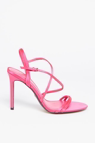 Sandálias de salto Rosa