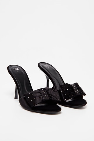 Mules de salto - Preto